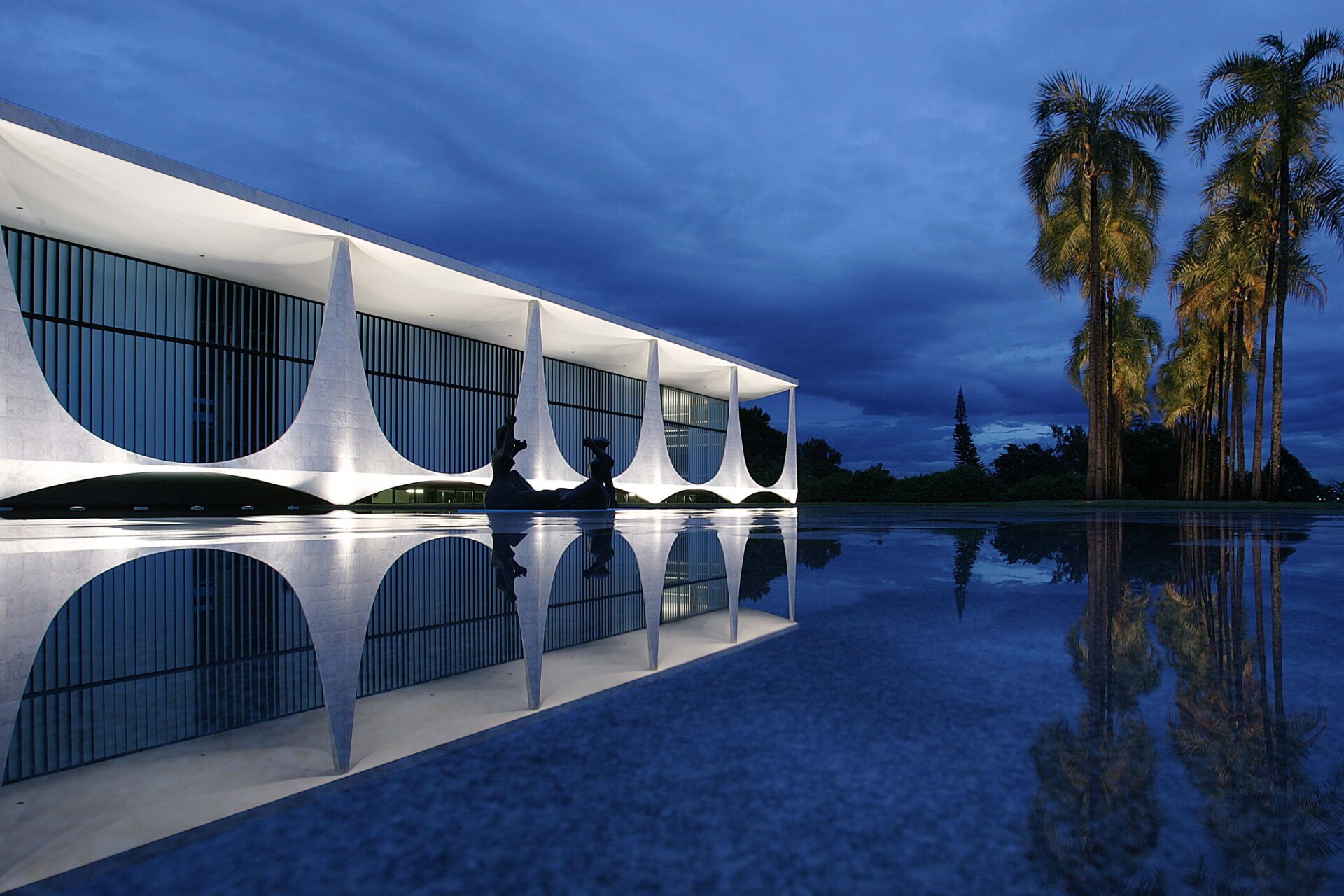 Palácio da Alvorada, em Brasília